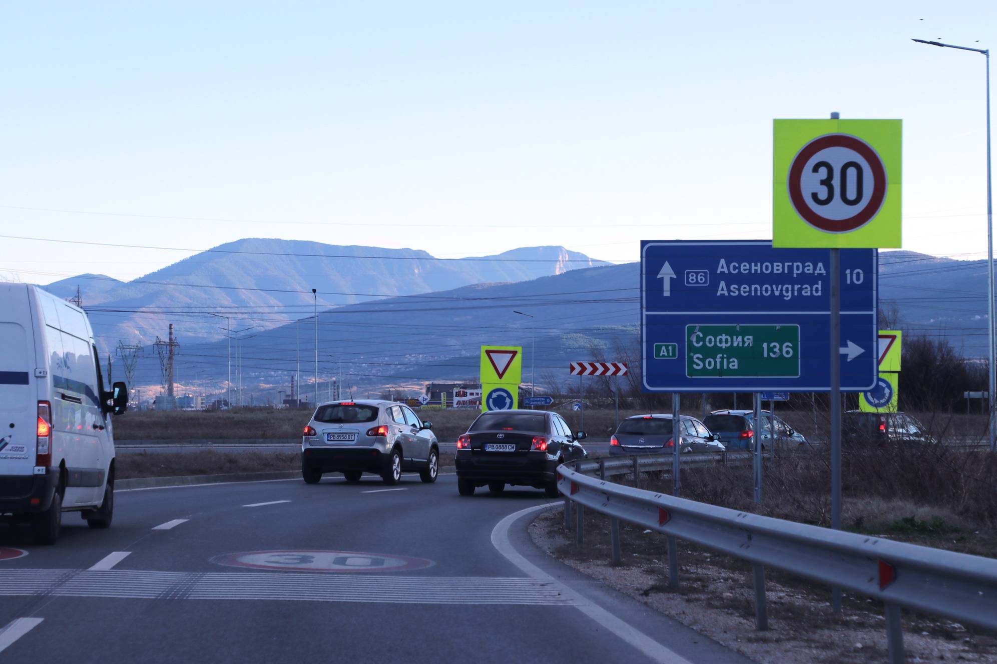  Път Пловдив-Асеновград, кръгово Асеновград 